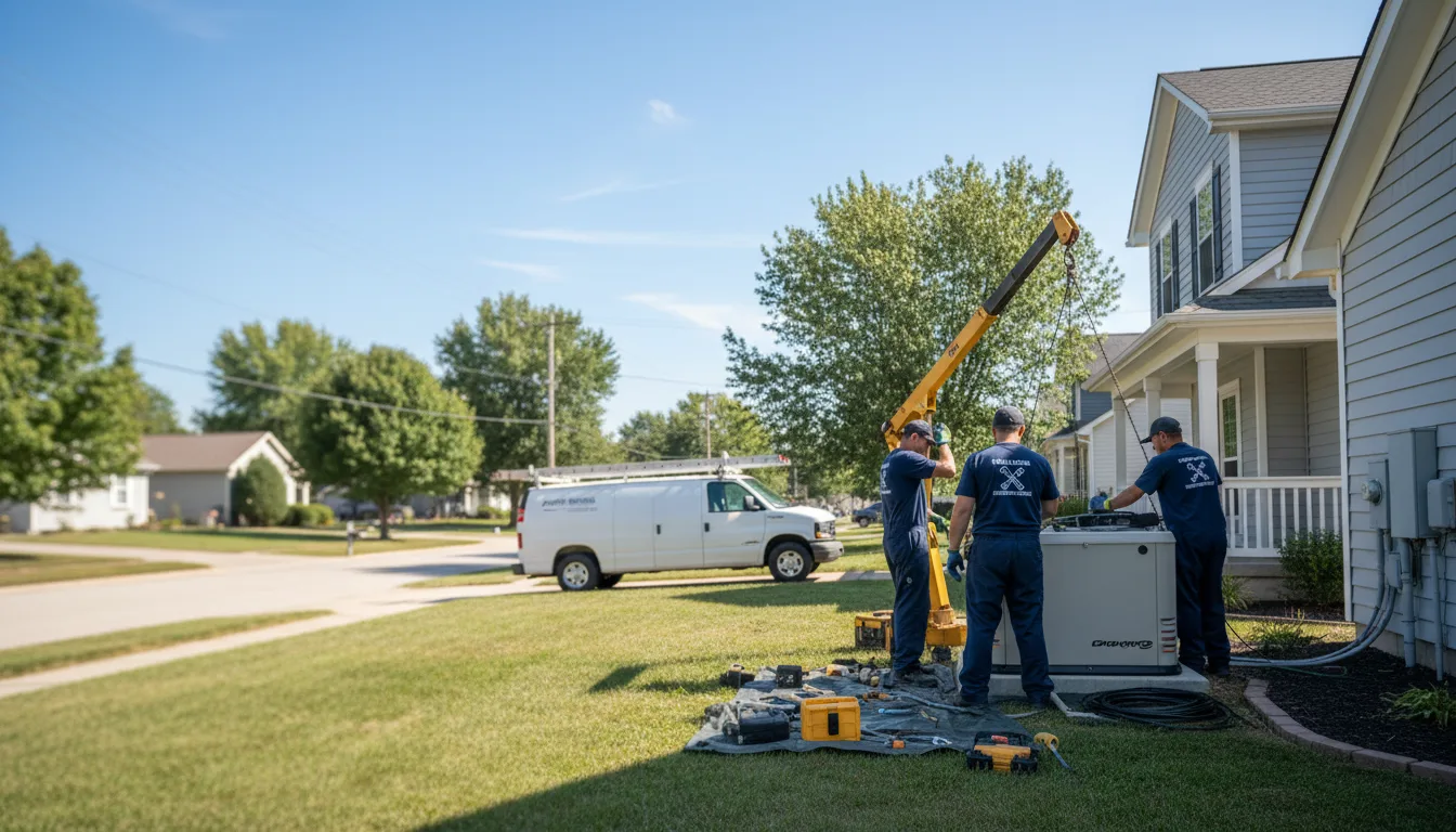 Generator Installation in Sibley, LA near me